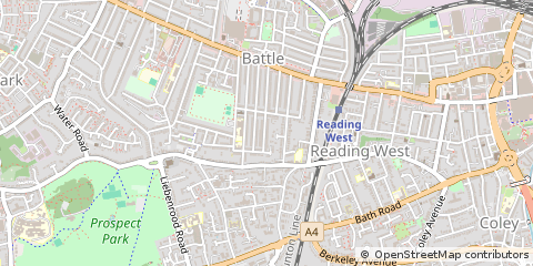 Map of Reading