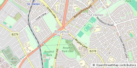 Map of Carshalton