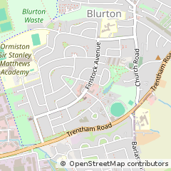 Map of Stoke-on-Trent, Staffordshire