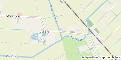 Map of Little Downham, Cambs