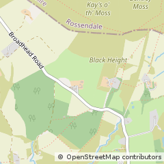 Map of Rochdale, Bolton