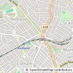 Map of Bristol