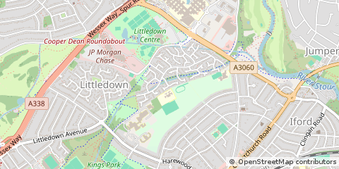Map of Bournemouth