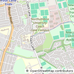 Map of Newcastle Upon Tyne