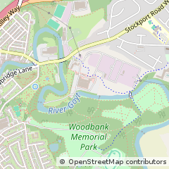 Map of Stockport, Cheshire