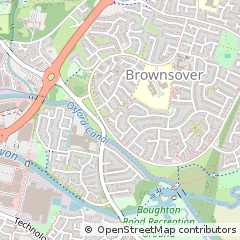 Map of Rugby