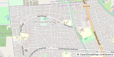Map of Hull