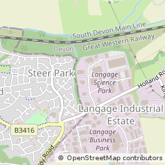 Map of Plymouth, Devon
