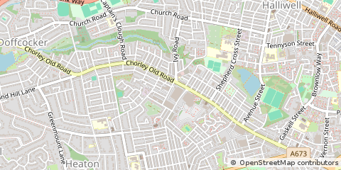 Map of Bolton