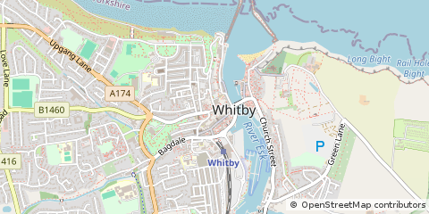 Map of Whitby