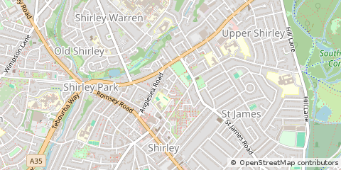 Map of Southampton