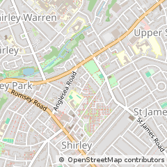 Map of Southampton