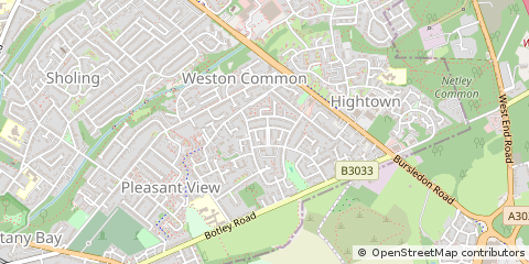 Map of Southampton