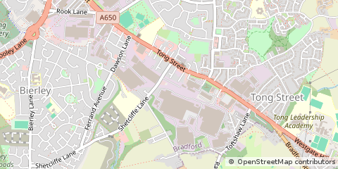 Map of Bradford