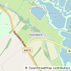 Map of Witney, Oxfordshire