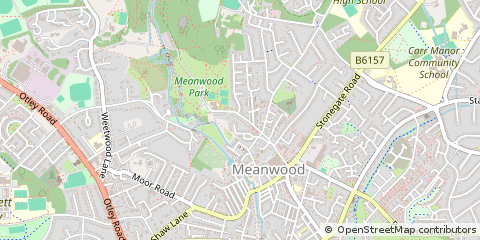 Map of Leeds