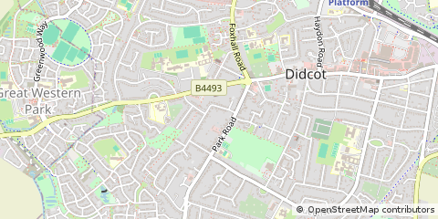 Map of Didcot