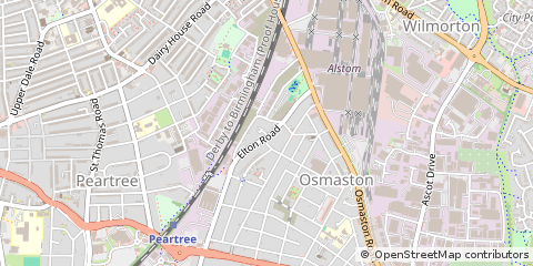 Map of Derby