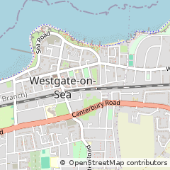 Map of Westgate - on - SEA, Kent