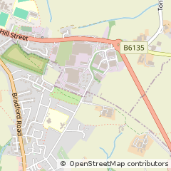 Map of Bradford, West Yorkshire
