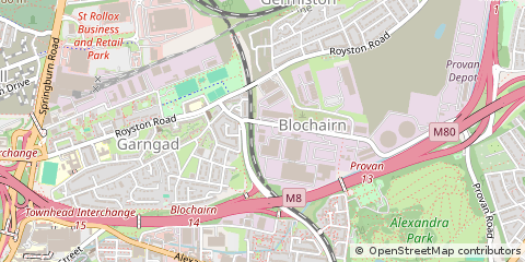 Map of Glasgow