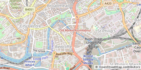 Map of Bristol