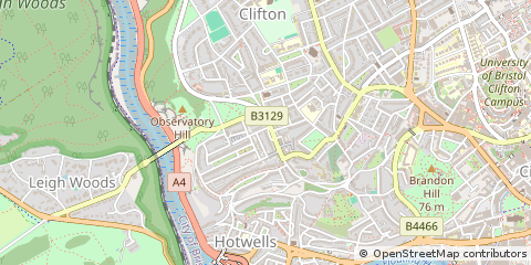 Map of Bristol