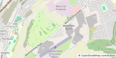 Map of Huddersfield