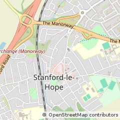 Map of Stanford-LE-Hope