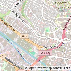 Map of Leeds