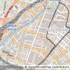Map of Manchester