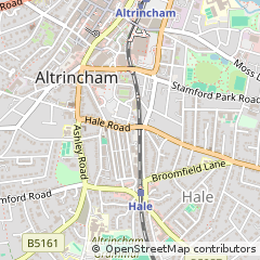 Map of Altrincham