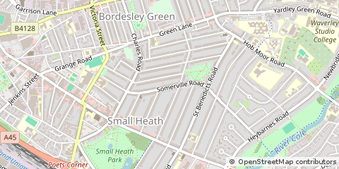 Map of Birmingham