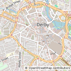Map of Derby