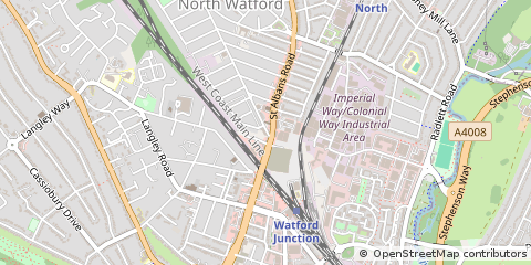 Map of Watford