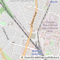 Map of Watford