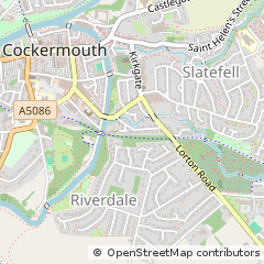 Map of Cockermouth