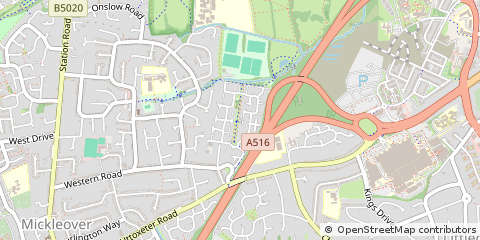 Map of Derby
