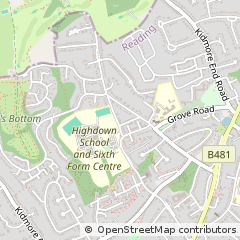 Map of Reading