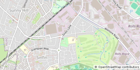Map of Derby