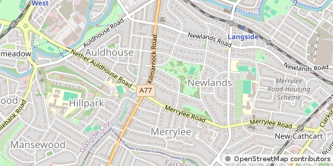 Map of Glasgow