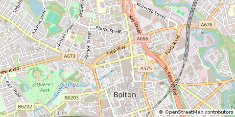 Map of Bolton