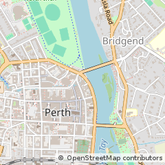 Map of Perth, Perthshire