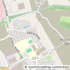 Map of Corby, Northamptonshire