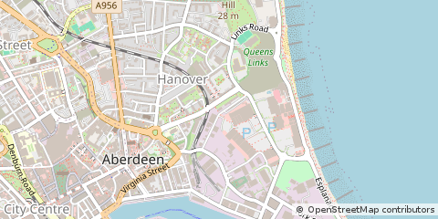 Map of Aberdeen