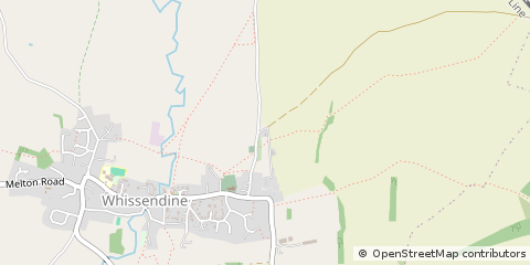 Map of Oakham