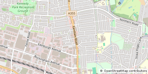 Map of Slough