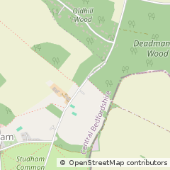 Map of Dunstable, Beds