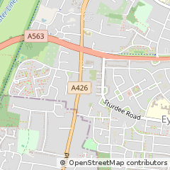 Map of Aylestone, Leicestershire