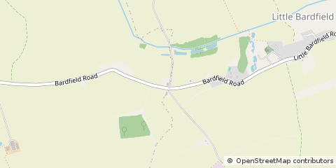 Map of Braintree, Essex